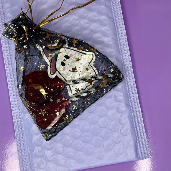 Candy lollipop Earrings • Statement Earrings •Halloween Costume Jewelry Gift set - Picture 10 of 10